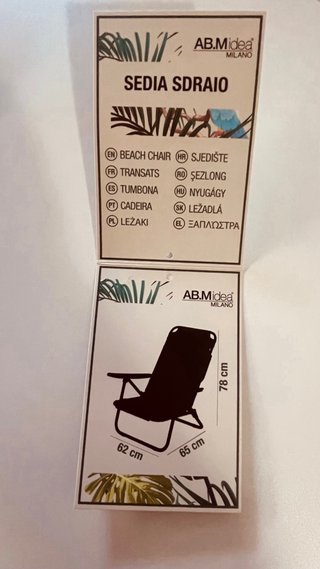 Reposera Plegables Aluminio Adulto