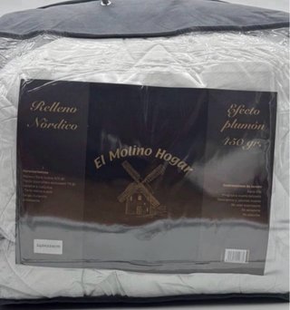 Relleno nórdico cama de 150 cm