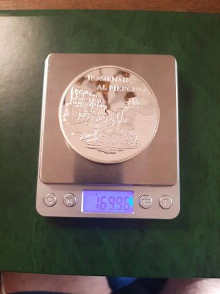 Moneda 25 ecus plata 1998 Homenaje Ejercito