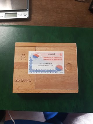 Moneda 25 ecus plata 1998 Homenaje Ejercito