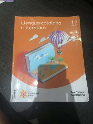 LLENGUA CATALANA I LITERATURA 1 ESO CONSTRUINT ...