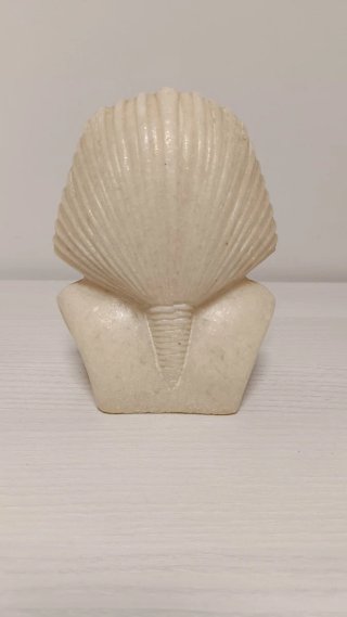 Escultura Cabeza Egipcia Piedra importada Egipto