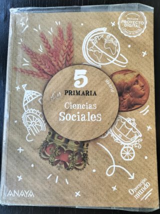 Libros de texto de 5° primaria Madrid