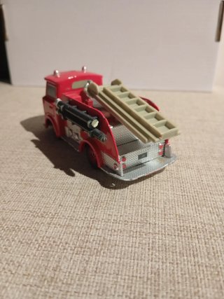 Coche Bomberos Disney Cars Rojo