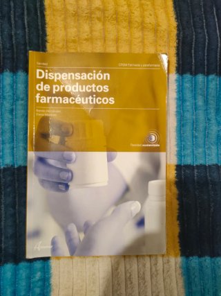 Libro Dispensación de productos farmacéuticos