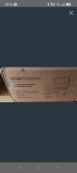 Tocadiscos DIGITNOW! CD, Cassette, Radio