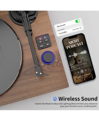Tocadiscos DIGITNOW! CD, Cassette, Radio