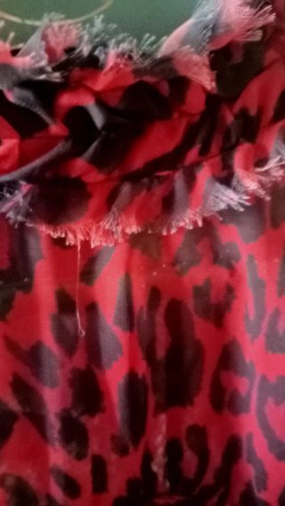 Blusa Zara manga larga animal print