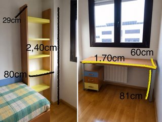 Dormitorio juvenil completo