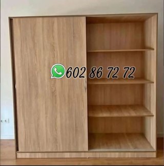 Armario con puertas correderas de 2 metros ancho