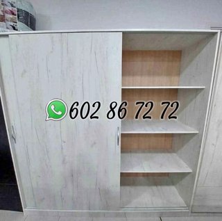 Armario con puertas correderas de 2 metros ancho