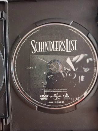 DVD La Lista de Schindler