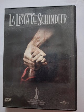 DVD La Lista de Schindler