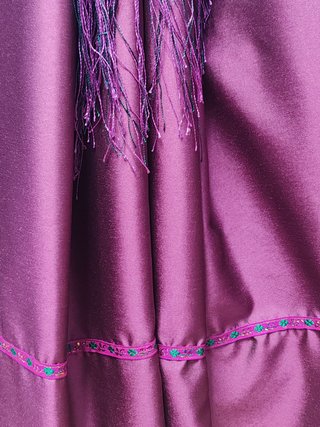 Falda Baturra Talla 42/46 Morada