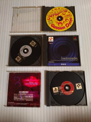 Lote 9 juegos PS1 Japoneses