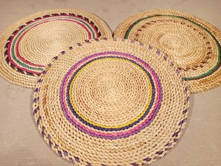 Sottopentola in Paglia Set di 3pezzi Diametro 30cm