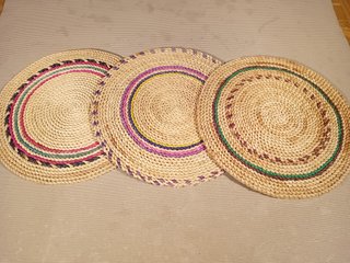 Sottopentola in Paglia Set di 3pezzi Diametro 30cm