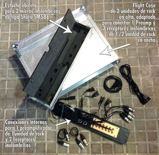 Shure UC4-MB UC2-MB Inalámbrico SM58