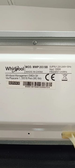 Microondas Grill Whirlpool Cook 20