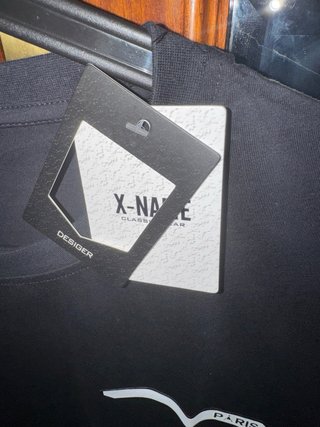 Camiseta X-NAME Talla 5XL Negra