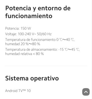 Xiaomi Smart TV P1 55 pulgadas 4K - Hogar
