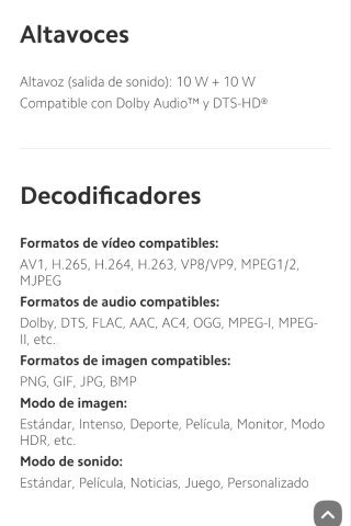 Xiaomi Smart TV P1 55 pulgadas 4K - Hogar