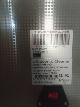 Limpiador Ultrasónico Industrial 30L