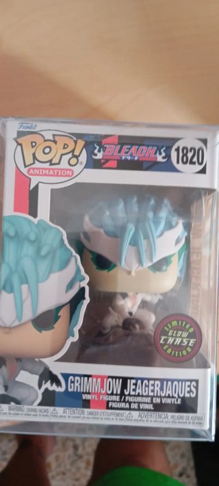 Funko Pop Bleach Grimmjow 1820 Chase Glow