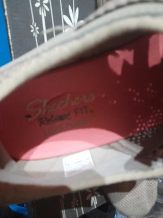 Zapatillas Skechers Beige/Rosa Talla 41