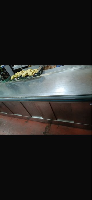 Mueble pescadería acero inoxidable