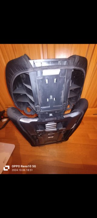 Silla de coche para bebé negra