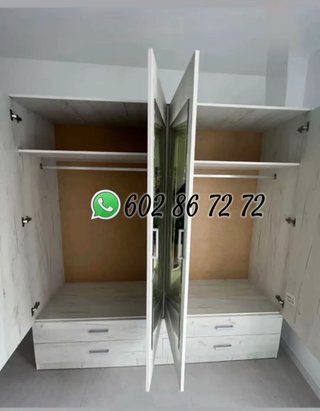 Armario de madera 4P y 4C