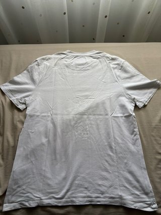 Camiseta SikSilk Blanca Ancha