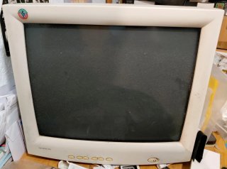 Monitor Amaga Beige/Blanco