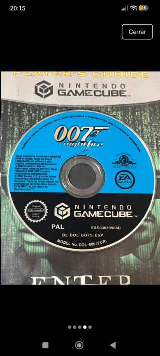 007 Nightfire Nintendo GameCube Español