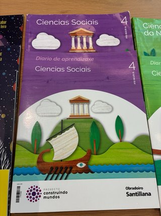 Lote completo de libros de 4 de Primaria