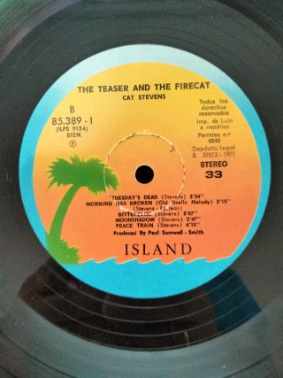 Vinilo LP Cat Stevens - The Teaser and The Firecat