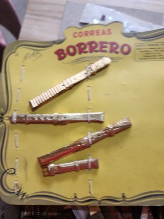 Correas para relojes antiguas Borrero