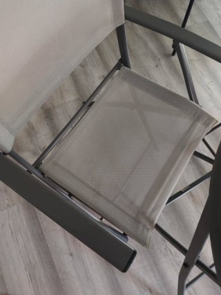 Mesa y 2 Sillas Metal Exterior