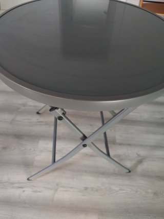 Mesa y 2 Sillas Metal Exterior