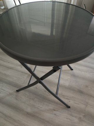 Mesa y 2 Sillas Metal Exterior