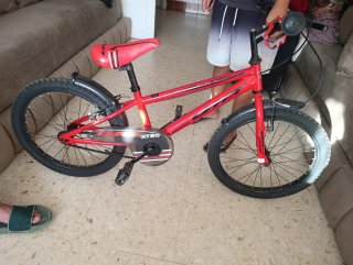 Bicicleta Infantil Roja XT20