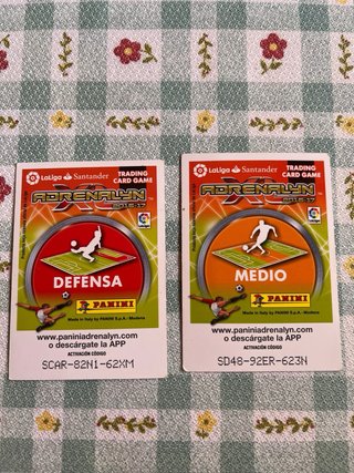 2 Cromos Nani y Umtiti Super Crack 2016/17