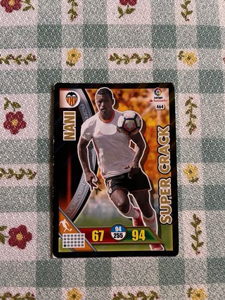 2 Cromos Nani y Umtiti Super Crack 2016/17