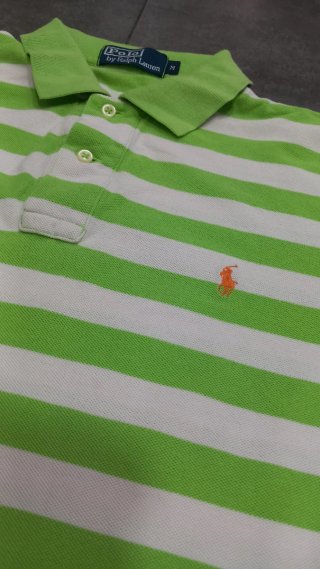 Polo Ralph Lauren Rayas Verde Talla M