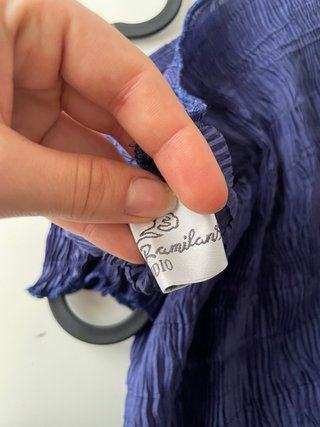 Blusa Studio azul talla única
