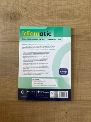 Pack Idiomatic 1 Bachillerato Student’s Workbook