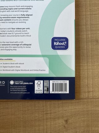 Pack Idiomatic 1 Bachillerato Student’s Workbook