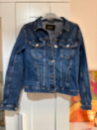 Chaqueta tejana entallada Talla M