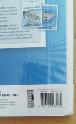 Synchronize 4 Students Book (Spain) y workbook